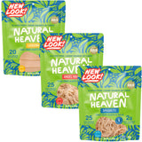 Natural Heaven Hearts of Palm Pasta Variety 3-Pack - Spaghetti Noodles, Angel Hair, Lasagna, Low-Calorie, Keto & Gluten-Free Food, Vegan, 9 Oz Ea