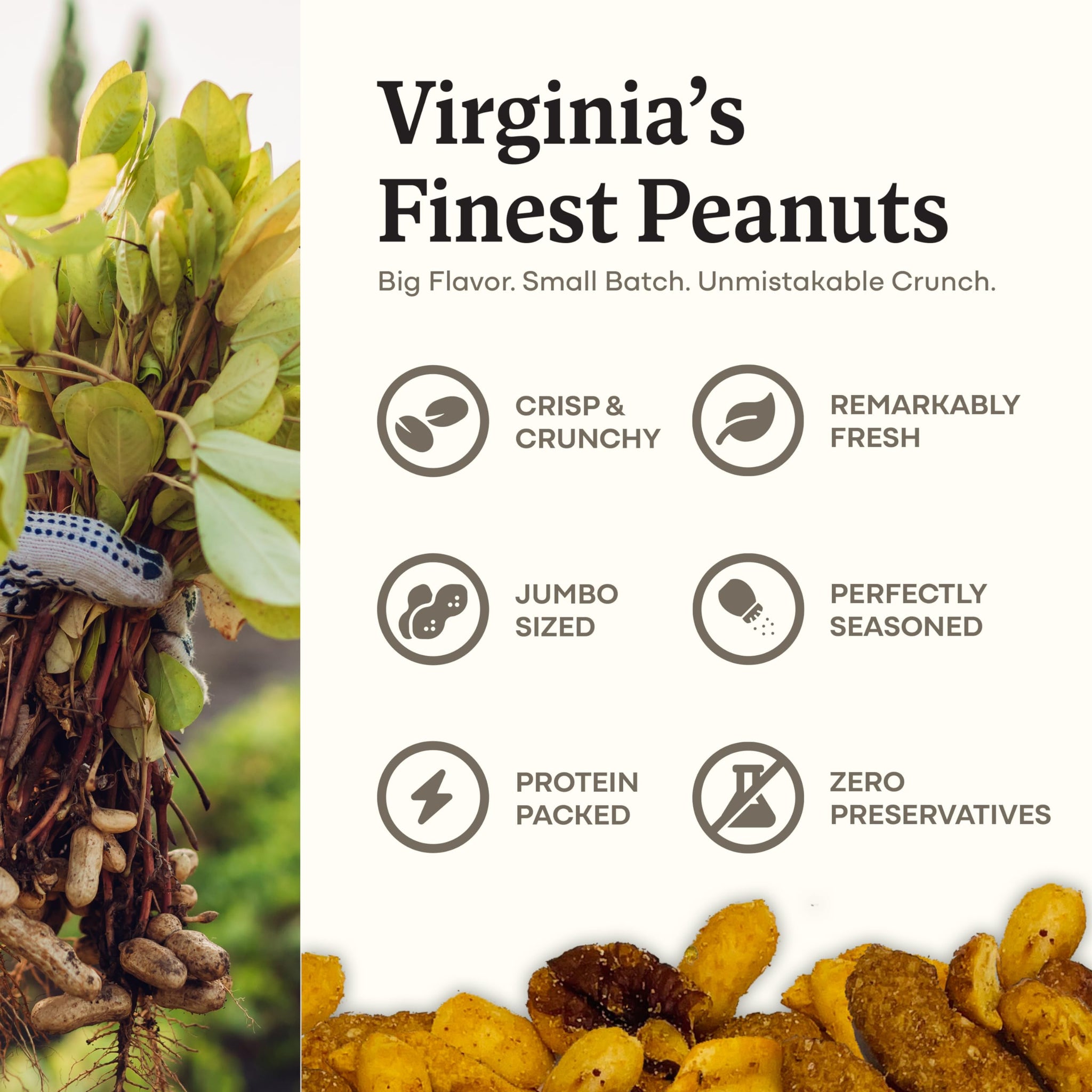 Belmont Peanuts Cocktail Crunch Mix, 18 oz (1 Pack) - Pecans, Butter Toffee Virginia Peanuts, Sesame Sticks, Rice Sticks, Seasoned Peanuts - Simple