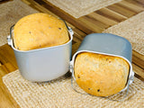Molibake Italian Focaccia Bread Mix - Pack of 1, 15 oz - Artisan Mediterranean Style with Bell Pepper, Tomato, Onion, Garlic & Herbs