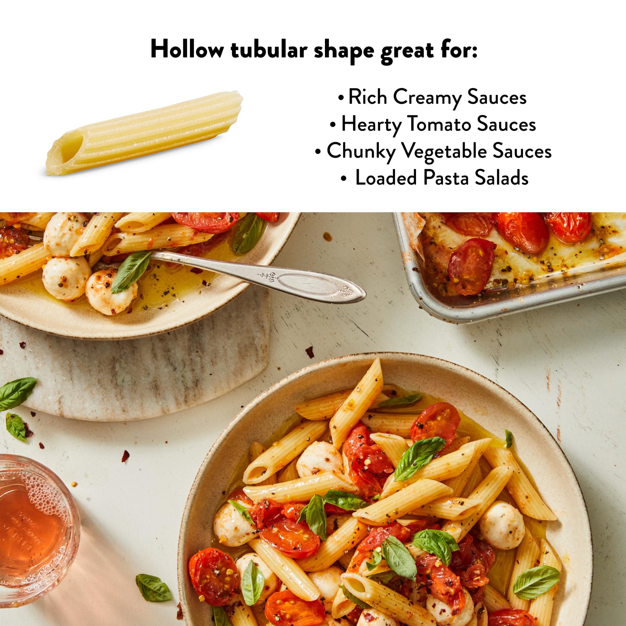DeLallo Penne Rigate Pasta, 1 Pound Bag, 7 Pack, Made in Italy, Cooks in 11 Minutes, Made with Durum Wheat Semolina Flour, Non-GMO