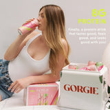 GORGIE Energy + Protein Variety Pack Strawberry Pop & Power Punch (12 cans)