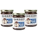 Sanders Classic Hot Fudge Topping 10oz Jar (3-Pack) - Premium Ice Cream Topping, Gluten-Free Chocolate Sauce - Perfect for Cakes, Ice Cream & More
