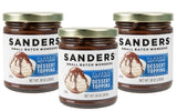 Sanders Classic Hot Fudge Topping 10oz Jar (3-Pack) - Premium Ice Cream Topping, Gluten-Free Chocolate Sauce - Perfect for Cakes, Ice Cream & More
