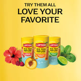 Lipton Ice Tea Infuse Hibiscus Raspberry Cold Brew Tea Bags 10-Count - Brews in Cold Water in Just 5 Minutes for 16 oz Water Bottles - Real Fruit