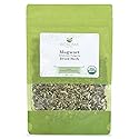 Biokoma Organic Mugwort Dried Herb 50g 1.76oz Artemisia vulgaris USDA Organic Herbal Tea Premium Cut Aromatic Leaves Lucid Dreaming Bath Resealable