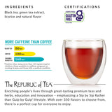 The Republic of Tea - HiCAF Toasted Coconut Black Tea, 50 Tea Bags, High in Caffeine