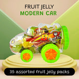 Fruit Jelly Candy - Delicious Fruity Mix with Apple, Pineapple, Grape, Strawberry - Fun Snack for All Ages, Tiktok Trend Items, Tik Tok Candy 36 pcs
