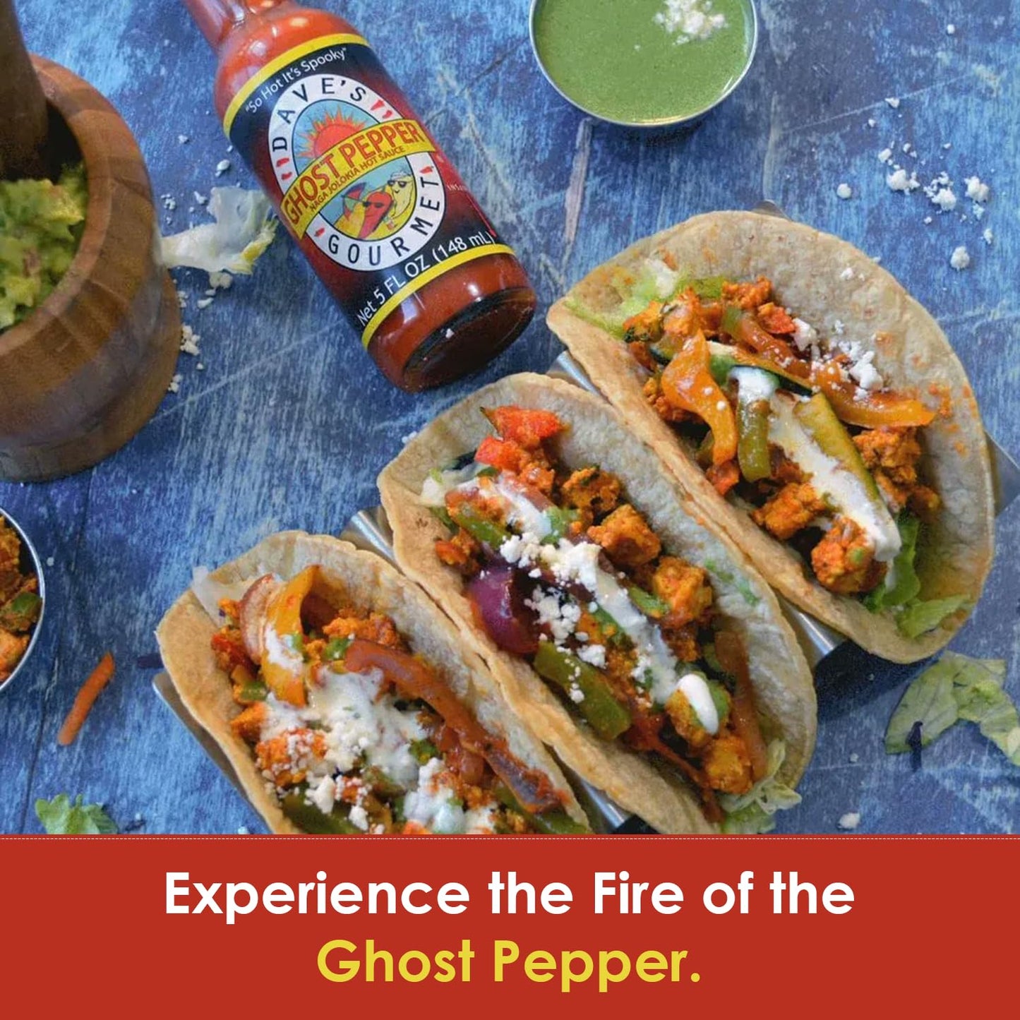 Dave's Gourmet Ghost Pepper Hot Sauce - (3 Pack)
