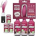 Metkix Lint Rollers for Pet Hair Extra Sticky | Protective Covers | Mega 600 Sheets Dog Cat Pet Hair Remover | Lint Roller for Clothes Sofa Bed Carpet