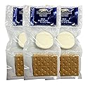 WBB | SMORES KIT STRIP | Individually packaged set : Graham Crackers, Marshmallow, Chocolate | Make delicious smores (25 sets) (Milk)