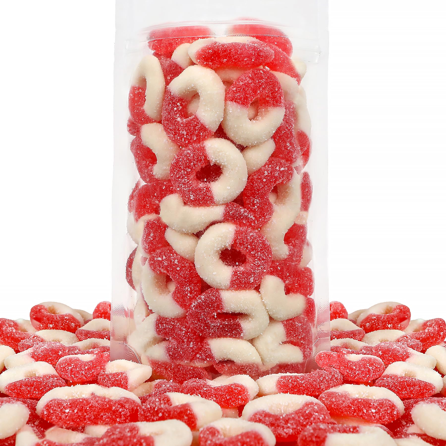 Gummy Ring Candies, Watermelon Flavors (2 LB)