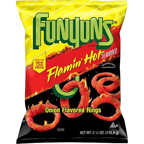 Funyuns Hot Onion Flavored Rings 5.25oz