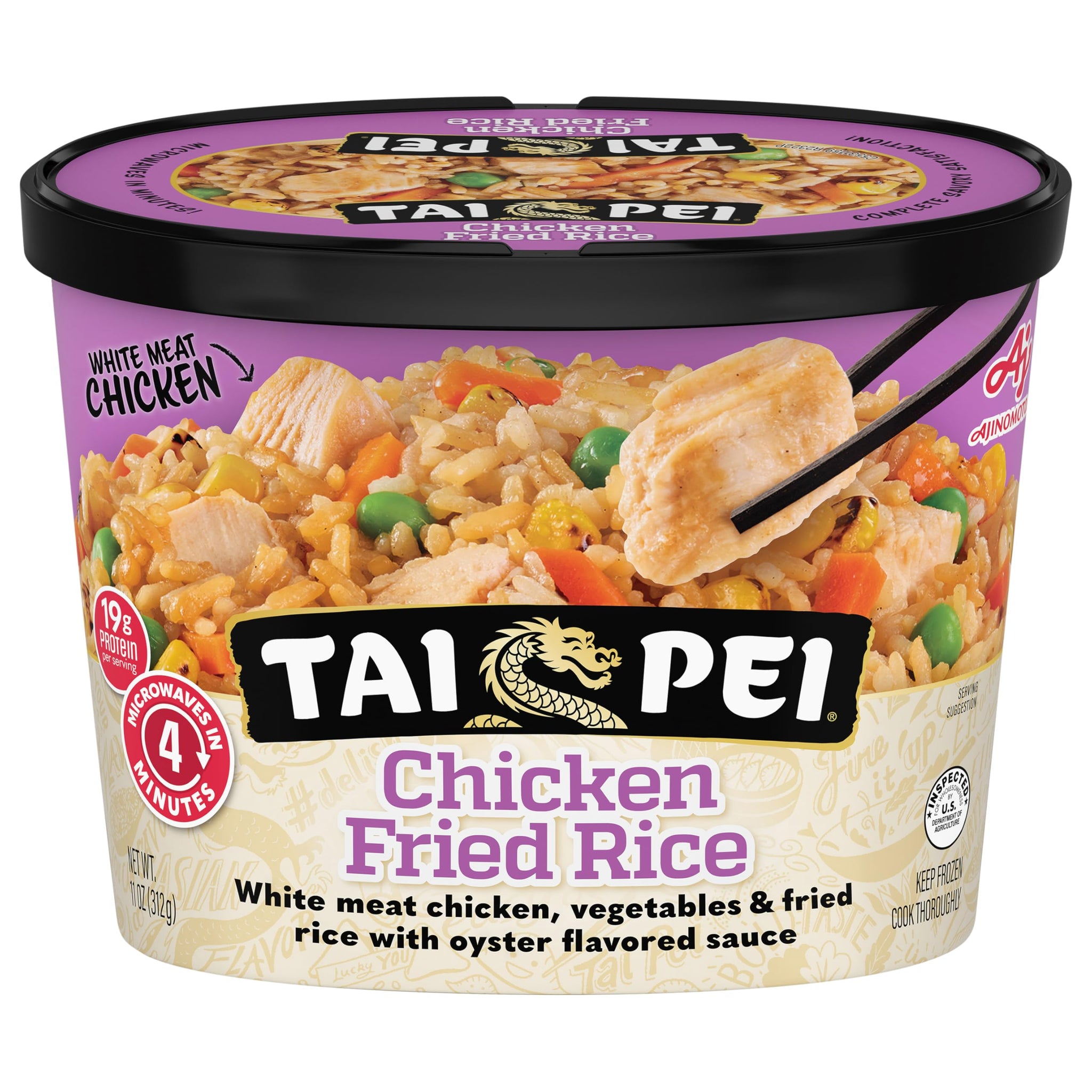 Tai Pei Chicken Fried Rice, 11 Ounce (Frozen)