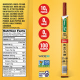 Tillamook Country Smoker 100% Grass Fed Beef Sticks, Zero Sugar, Original, 1.15 Ounce, 8 Pack, Non-GMO Clean Meat Snacks, 10g High Protein Per Stick