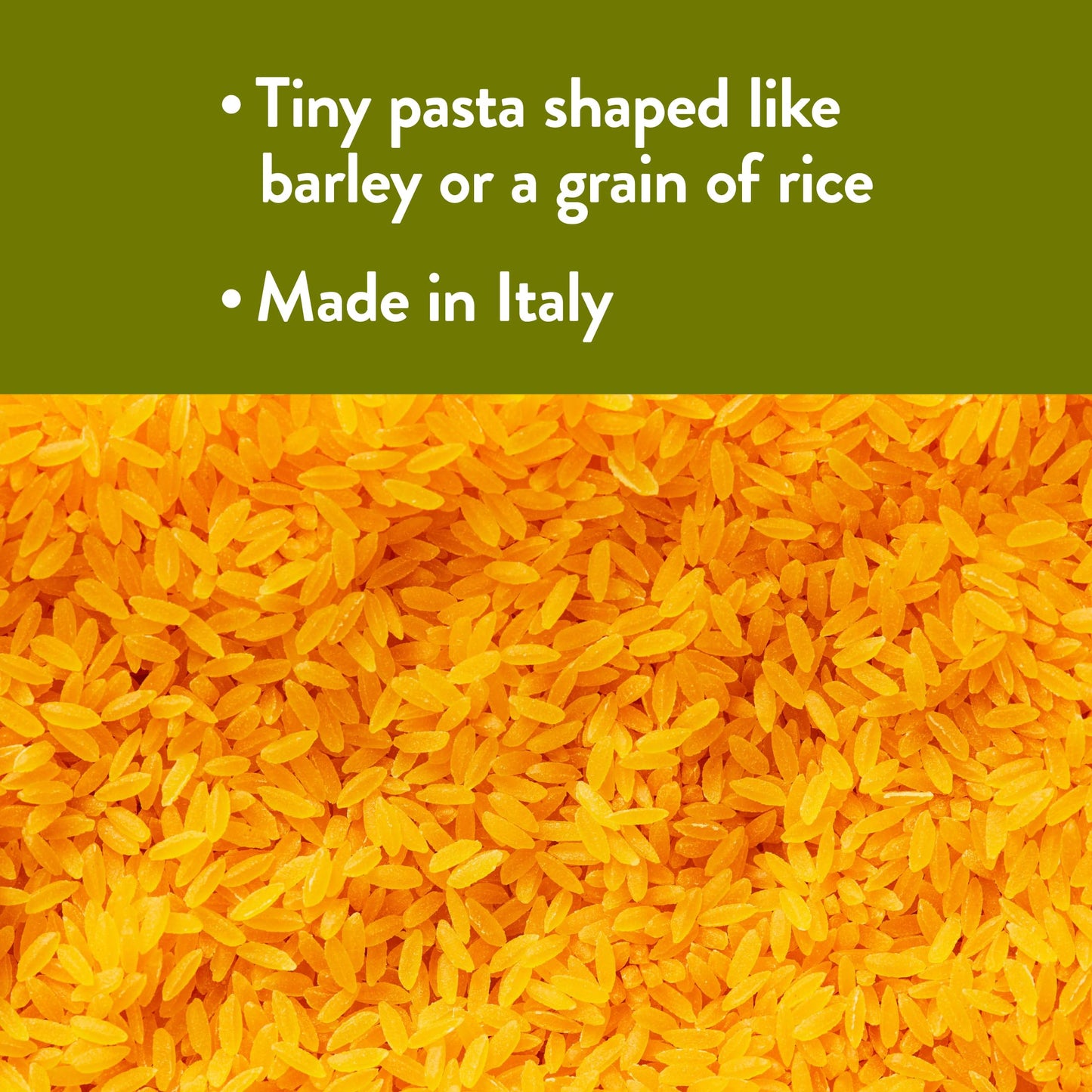 DeLallo Gluten Free Orzo Pasta, 12 oz Bag, (4 Pack), Made with Corn and Rice Flour, Handcrafted in Italy, Non-GMO, All Natural, Kosher