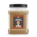Birch & Meadow 1.25 lb of Ground Coriander Seed, Light Sweet Taste, Dry Rubs & Marinades