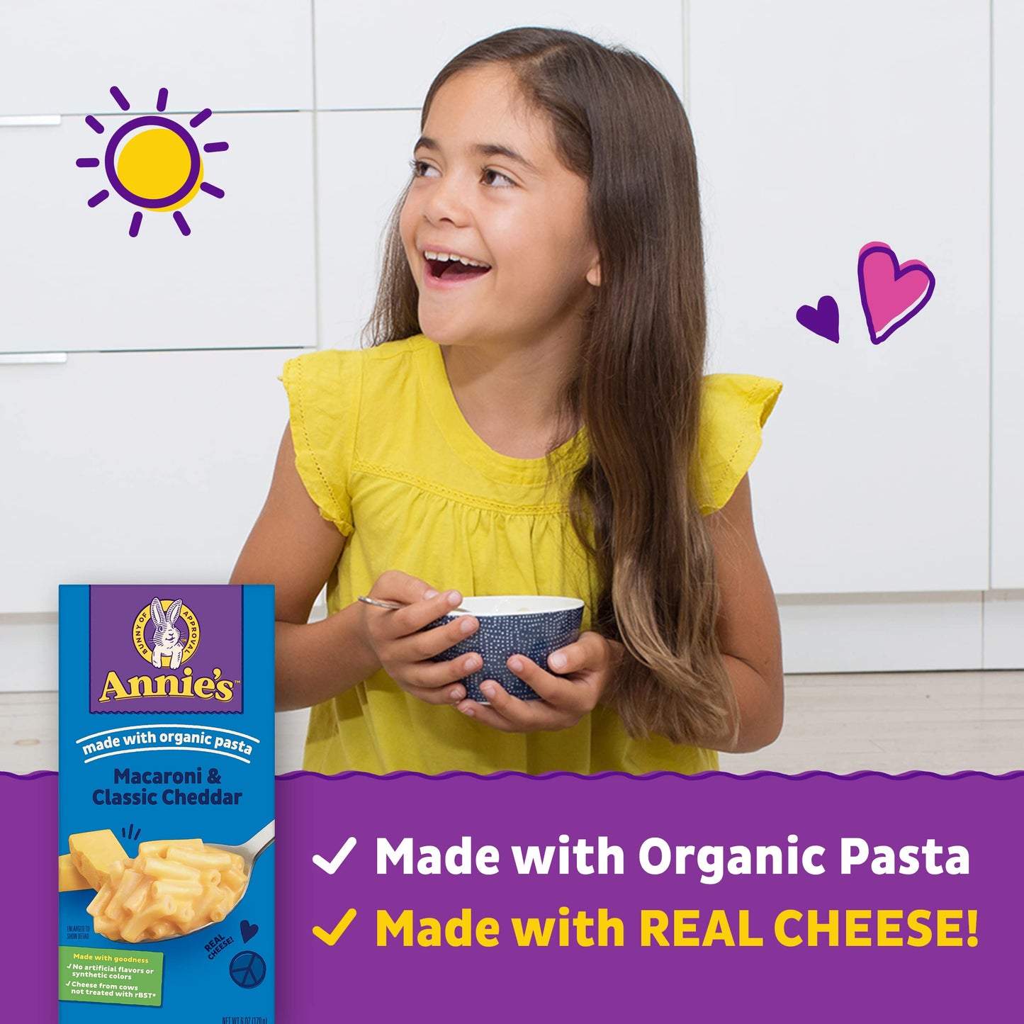 Annie's Classic Macaroni & Mild Cheddar Macaroni & Cheese Natural 6 oz Box