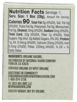 Newman's Own Organics Raisins, 1-Ounce Boxes (Pack of 6)