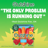 Outshine, No Sugar Added Strawberry, Tangerine & Raspberry Frozen Fruit Bars, 12 Count (Frozen)