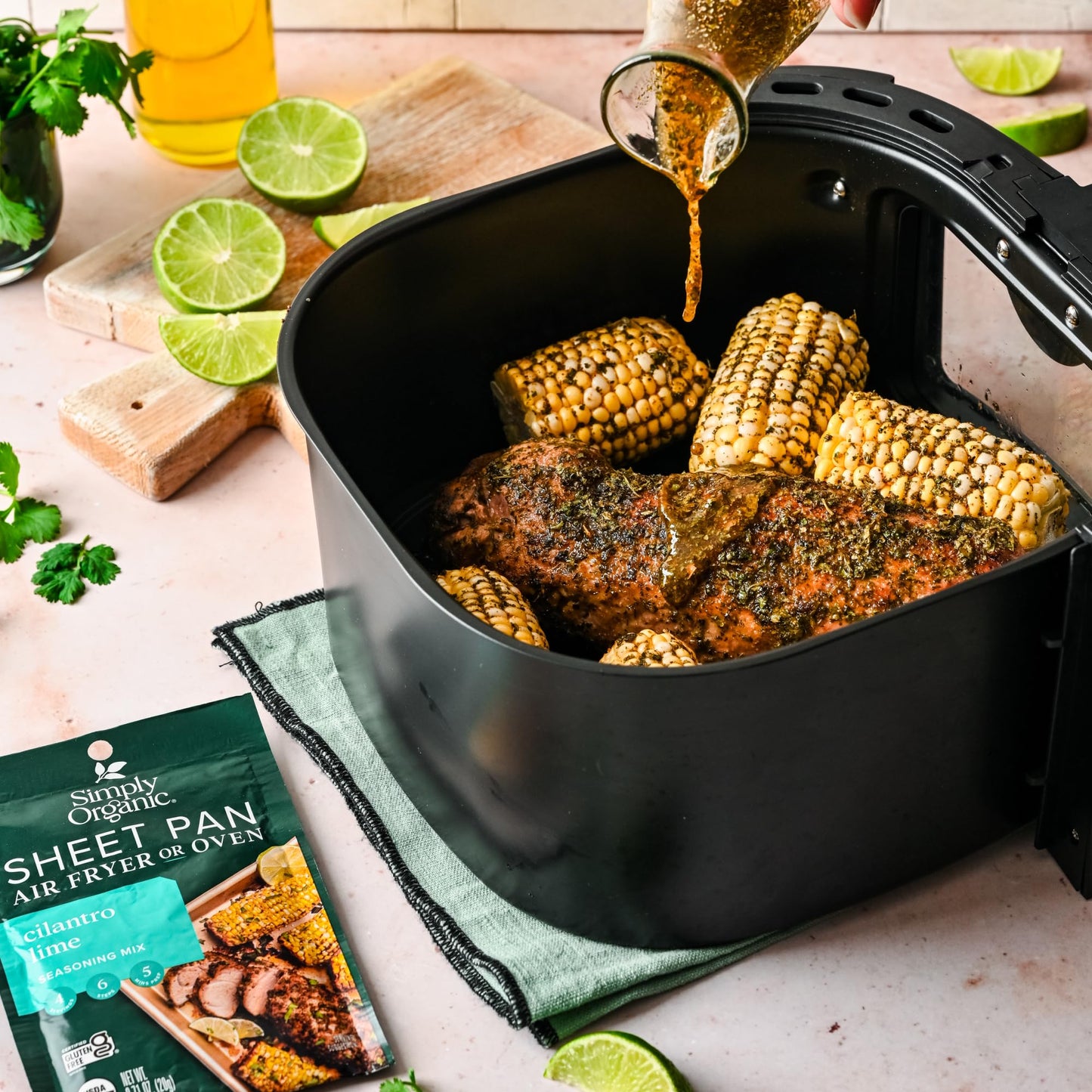 Simply Organic Sheet Pan Seasoning, Cilantro Lime, 0.71 Ounce (Pack of 1)