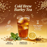 10.5 oz Roasted Barley Tea - Caffeine-Free, Sugar-Free | Nutty Korean-Style Grain Tea | 300 g