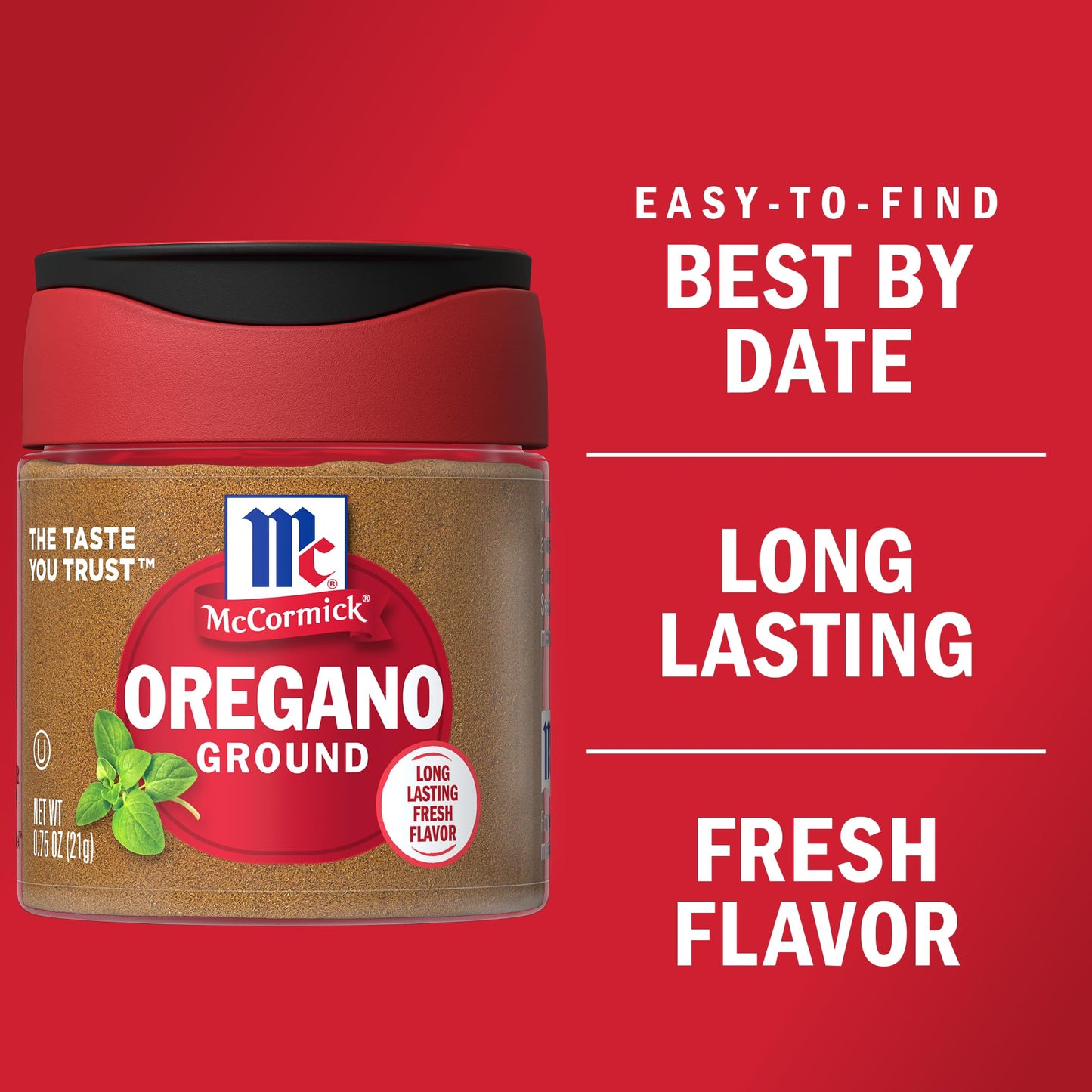 McCormick Ground Oregano, 0.75 Oz