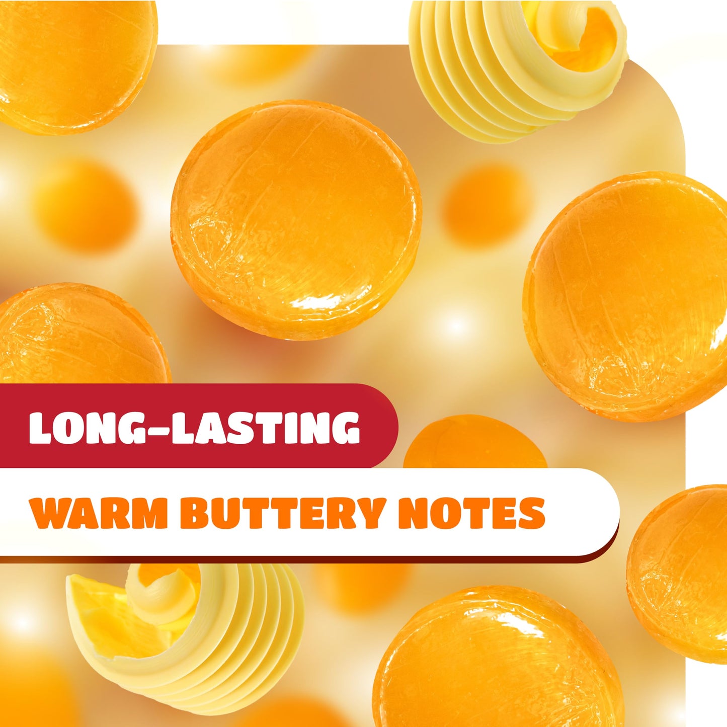 Butterscotch Hard Candy - 1 Pound Pack - Butterscotch Candy Individually Wrapped - Old Fashioned Candies for Office Bowls, Nostalgic Buffets & Gifting