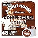 Donut House Collection, Donut House Coffee, Single-Serve Keurig K-Cup Pods, Light Roast, 48 Count (2 Boxes of 24 Pods)