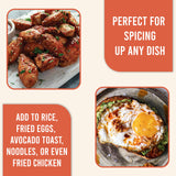 Red Clay Chili Crisp - Crunchy Garlic Chili Oil | Spicy Chili Crisp | Gluten Free Chili Crisp | 8oz Paleo Friendly Crisp | Shallot Chili Crisp |