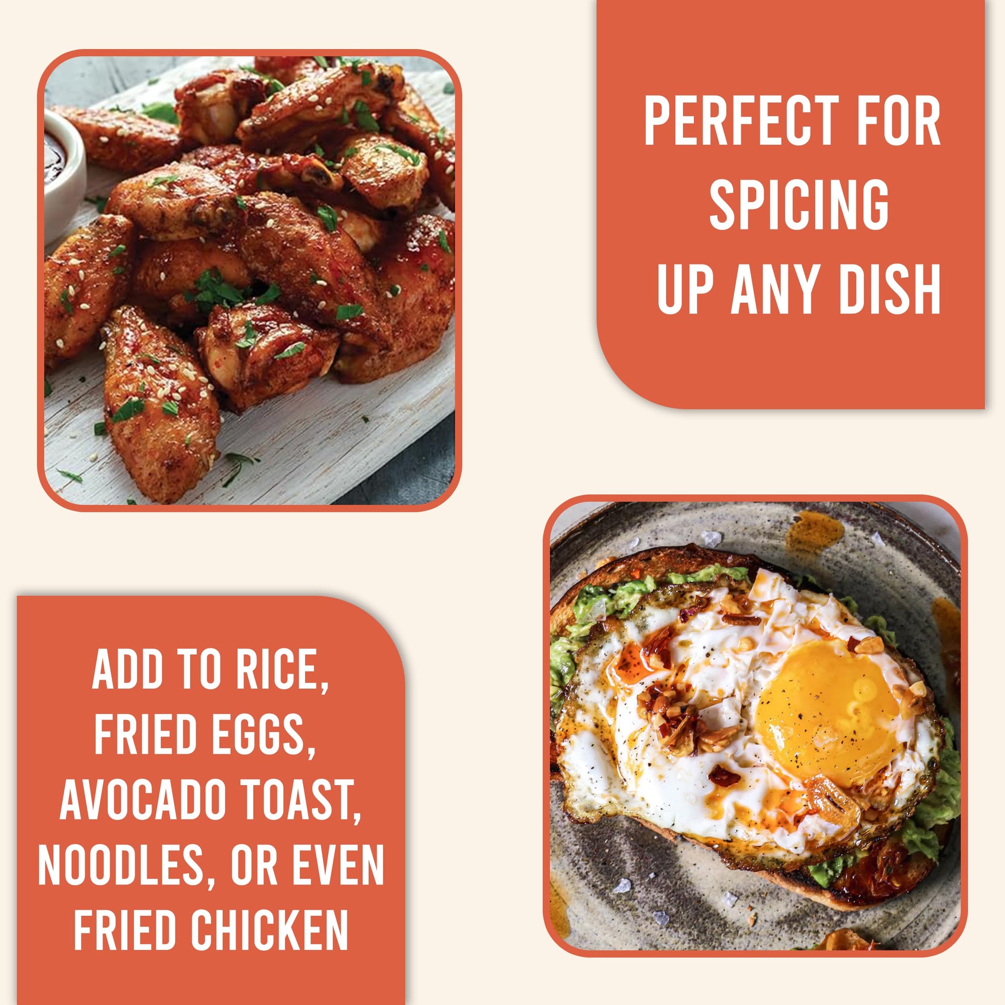 Red Clay Chili Crisp - Crunchy Garlic Chili Oil | Spicy Chili Crisp | Gluten Free Chili Crisp | 8oz Paleo Friendly Crisp | Shallot Chili Crisp |