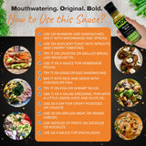 MOB Sauce Peruvian Verde - Award Winning, Creamy Cilantro Lime Taco, Grilling & Dipping Sauce that’s Vegan, Gluten-Free, Keto-Friendly with Natural