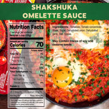 Osem Shakshuka Tomato Sauce - Middle Eastern Omelette & Shakshuka Cooking Sauce, Made with Tomatoes, Garlic & Spices, No Preservatives or Artificial