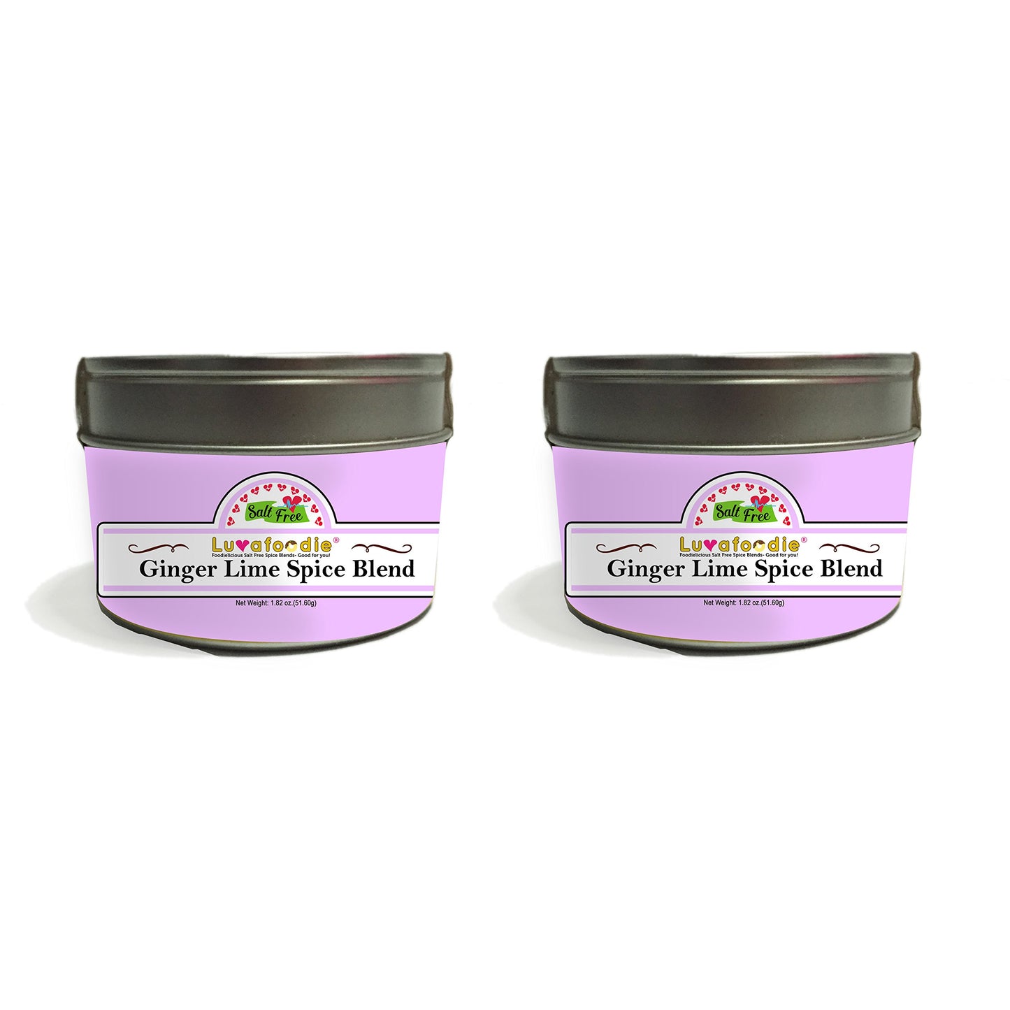 Luvafoodie Two Pack Ginger Lime Spice Blend