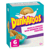 Betty Crocker DunkAroos, Vanilla Cookies with Rainbow Sprinkle Frosting, 6 x 28g/1 oz