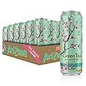 AriZona Green Tea with Ginseng and Honey - Big Can, 22 Fl Oz (Pack of 24)