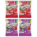 SKITTLES Gummy Candy Original and Wild Berry 5.8oz Bag Bundle - Includes 4 Bags - 23.2 Total Oz