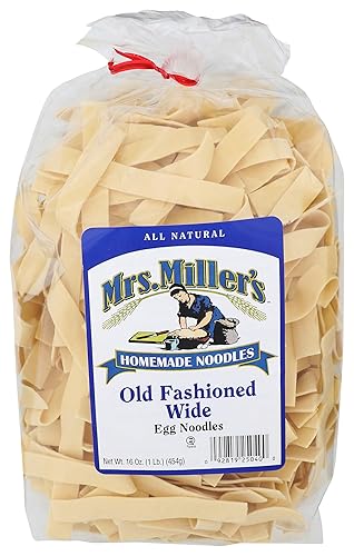 Mrs Miller's, Noodles Wide Raw, 16 Ounce