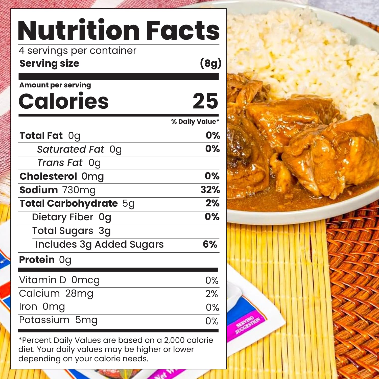 NOH Filipino Adobo Seasoning Mix, 1.125 oz Packet (Pack of 3) - Golden and Savory Filipino Adobo Meat and Seafood Seasoning Powder Mix, Ideal for Pork