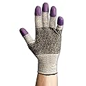 Jackson Safety 97432CT G60 Purple Nitrile Gloves Large/Size 9 Black/White 12 Pair/Carton