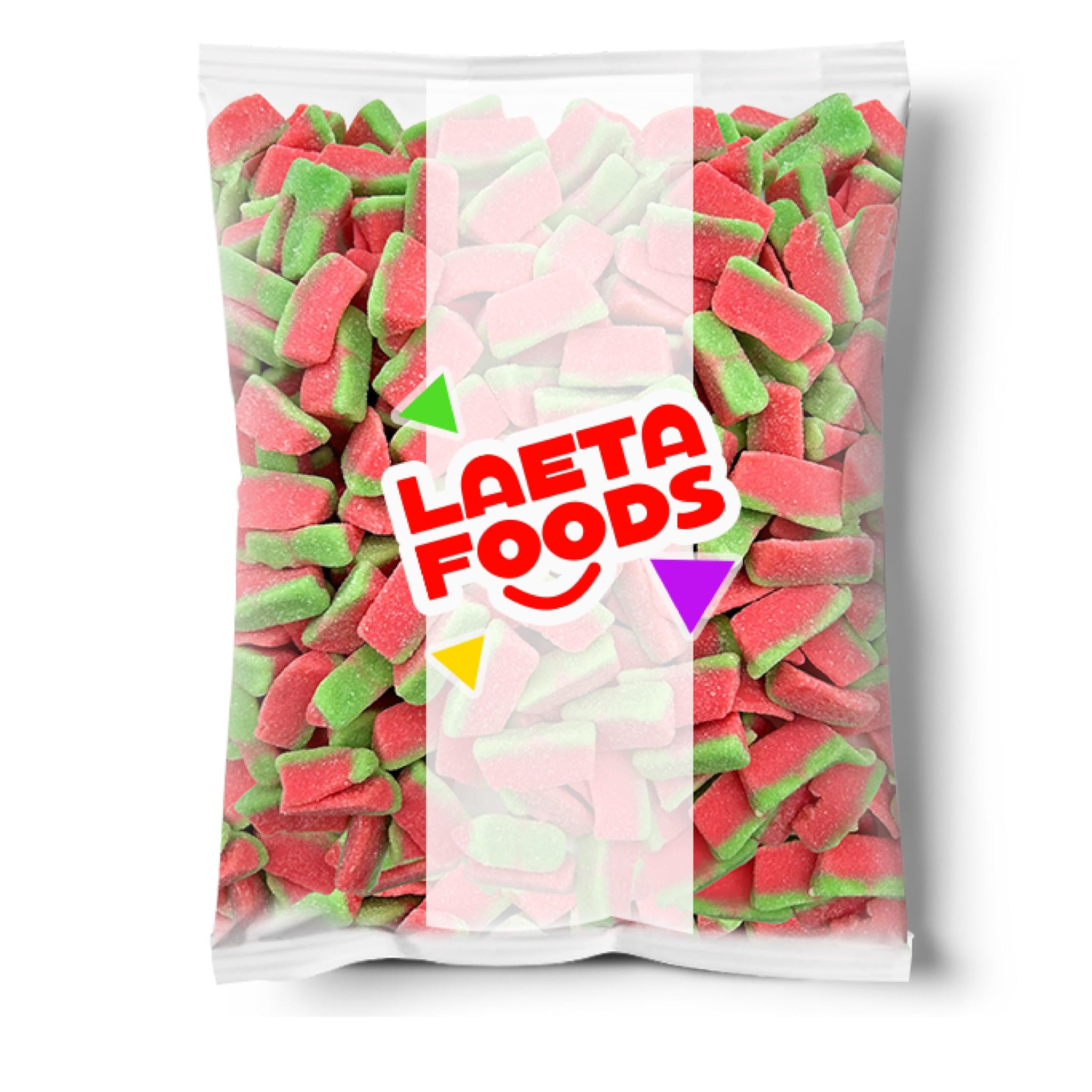 Watermelon Slices Gummy Candy (1 Pound Bag)