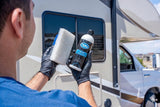 Poli Glow® Gentle and Efficient Non-Abrasive Scrub Pad with Handle - Durable and Long-Lasting | Safe Oxidation Removal Tool for Boats & RVs, Gelcoat