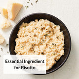DeLallo Arborio Rice, For Risotto, Made in Italy, Short Grain Rice with High Starch Content, Gluten-Free, Kosher, Non-GMO, Vegan, Preservative Free, 17.6 oz Box, (3 Pack)
