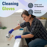 SWIFTLITE Disposable Nitrile Gloves, Food Safe, Latex-Free Powder-Free, Kitchen Rubber Gloves for Cooking, Cleaning and Food Prep (Medium, 300)