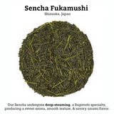 SUGIMOTO TEA Japanese Sencha Fukamushi Green Tea Loose Leaf Bulk 1.0 lb (454 g)
