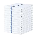 Arkwright Bar Mop Towels, Pack of 12, 100% Cotton Kitchen Dishcloths, Absorbent Quick Dry Cleaning Cloths for Restaurant, Bar and Home Kitchen, 16 x