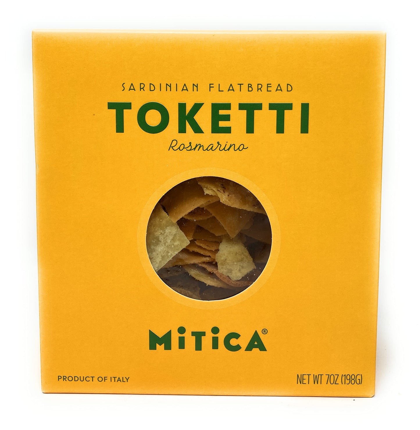 Mitica Rosemary Toketti Di Pane Carasau Crackers, 7 OZ