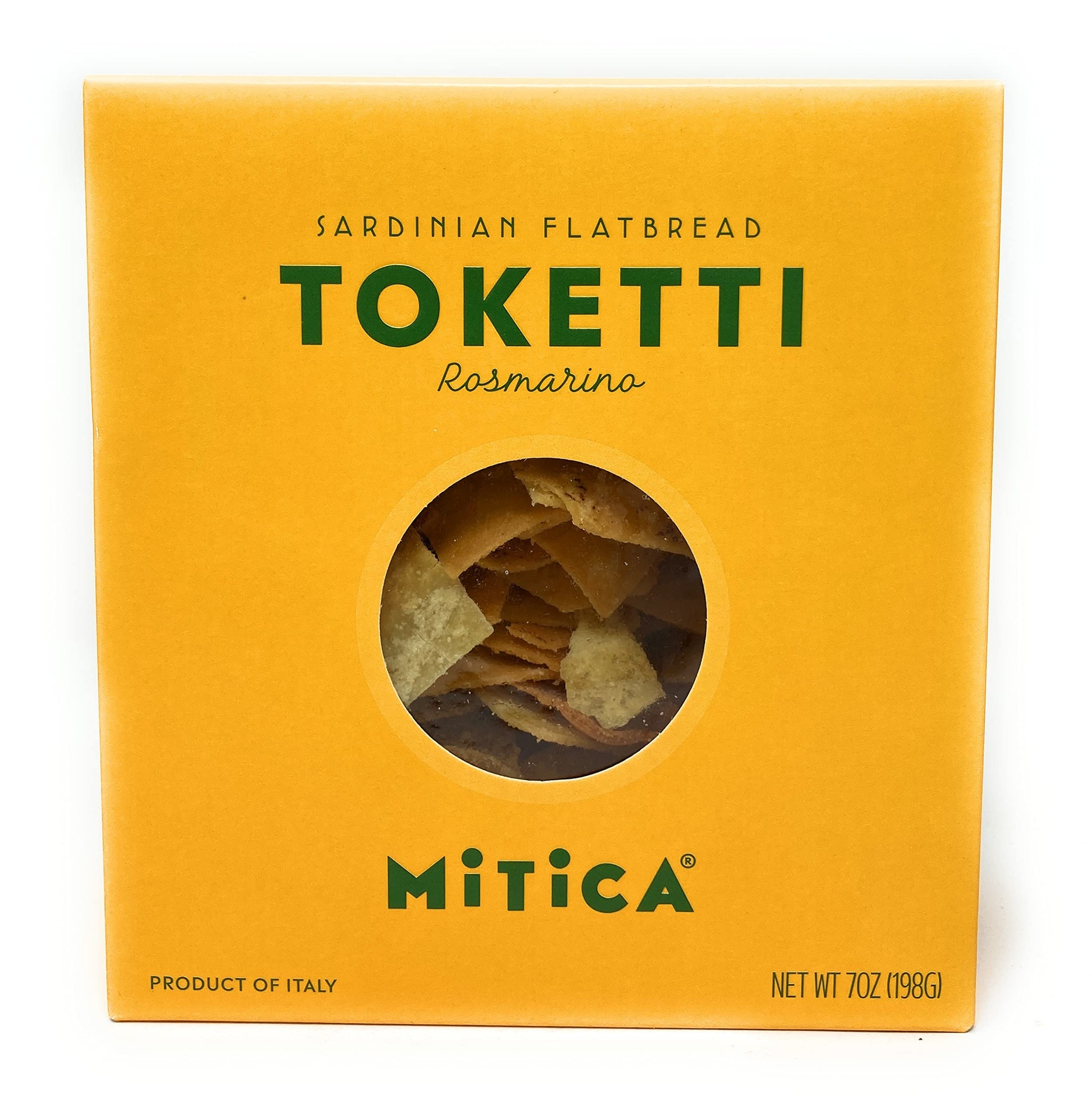 Mitica Rosemary Toketti Di Pane Carasau Crackers, 7 OZ