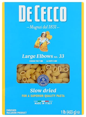 De Cecco Pasta Large Elbow Pasta, 16 OZ
