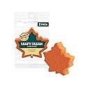 Scotch-Brite Leafy Clean Scrub Sponge, Two-Sided Kitchen Sponges for Cleaning Effectively, Leaf Shaped Dish Sponges with 100% Recycled Scrubbing