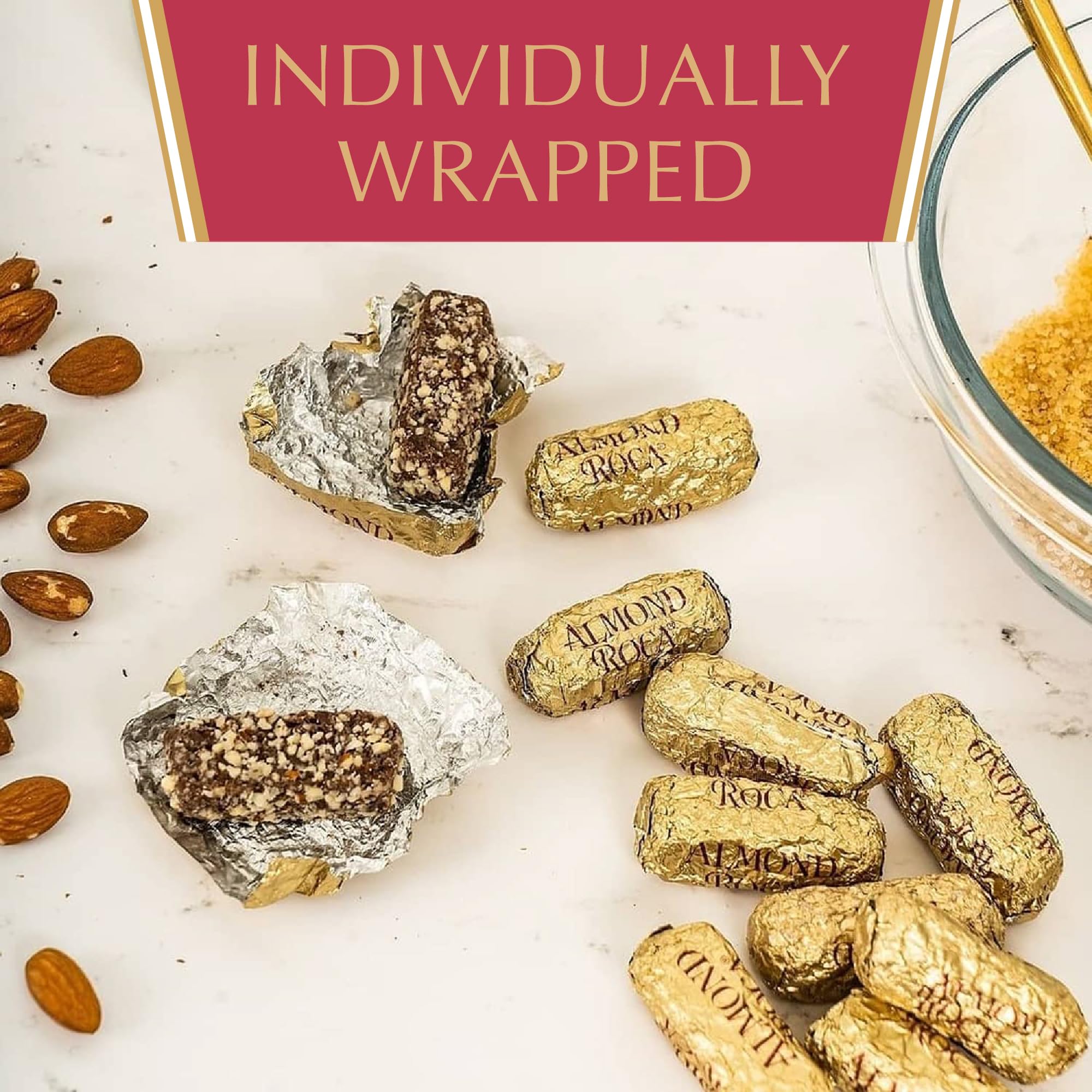 Almond Roca Buttercrunch Toffee with Chocolate and Almonds (Pack of 2),1.87 pounds